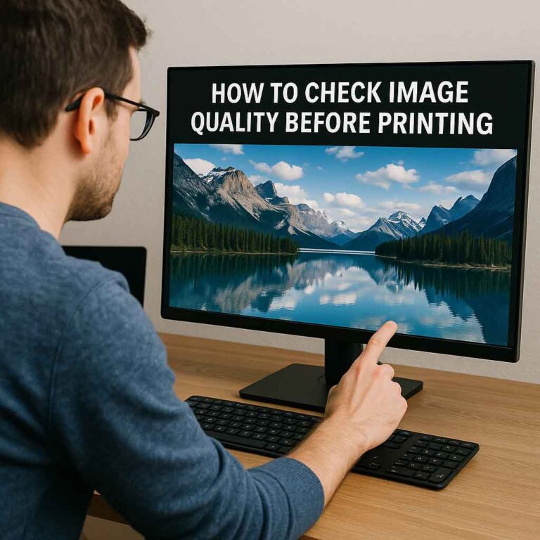 How to Use Your Own Computer or Laptop Monitor to Check Image Quality Before Printing