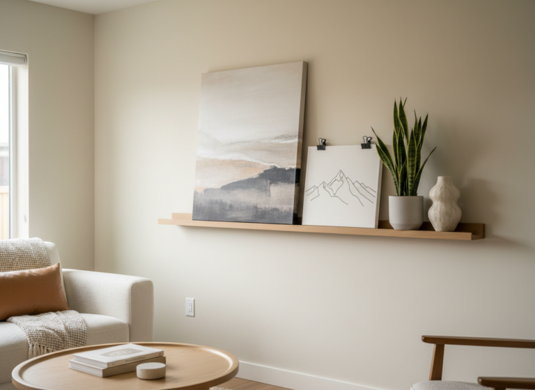 How to Decorate With a Canvas That Isn’t Frame-Ready