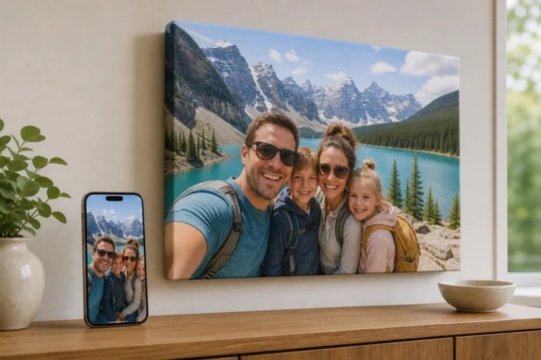 Photo to Canvas Calgary: Turn a Phone Picture Into a Custom Canvas Print