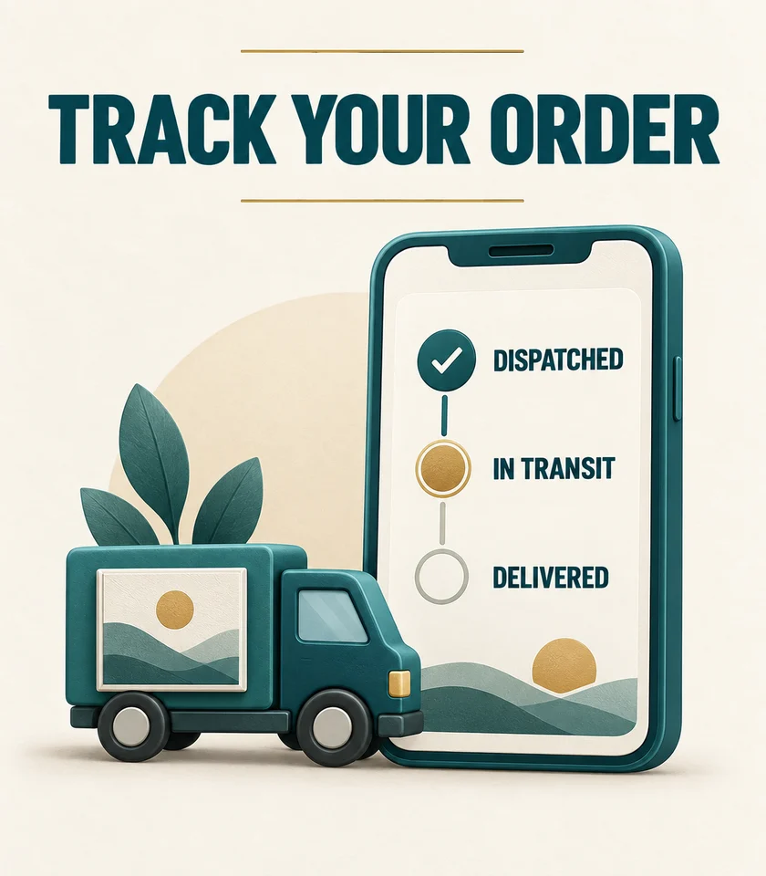Track your order: dispatched, in transit and delivered